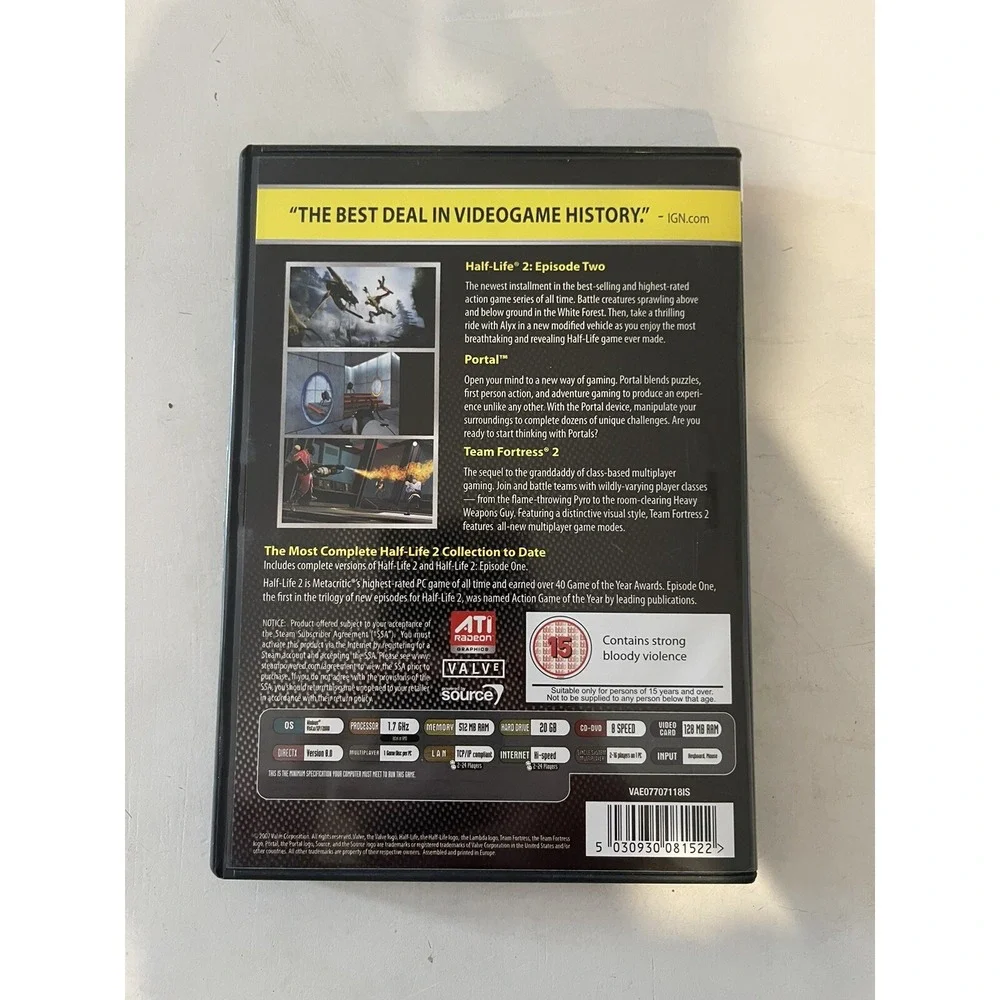 Orange Box Half-Life 2 (PC, 2007)